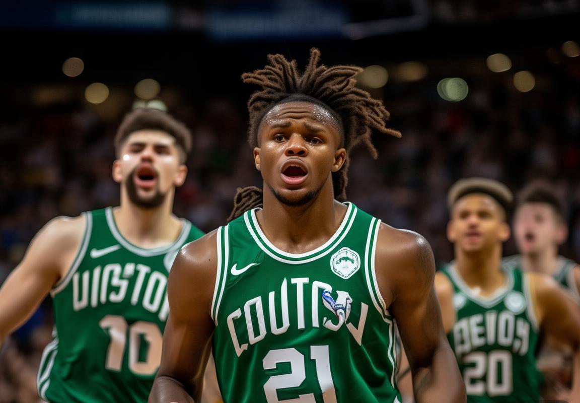 凯尔特人vs活塞核心对决：杰伦·布朗与凯德·康宁汉姆的领袖较量